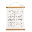12x16Frmd Banner-G-Good Things