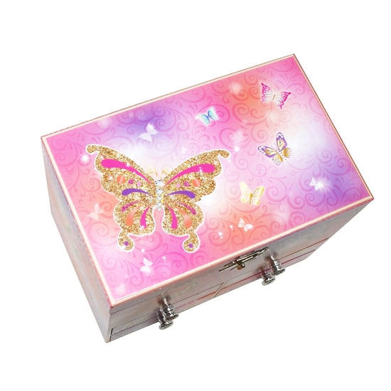 Butterfly Skies Medium Music Box