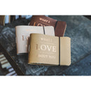 "What I Love About You" Leather Journal Natural