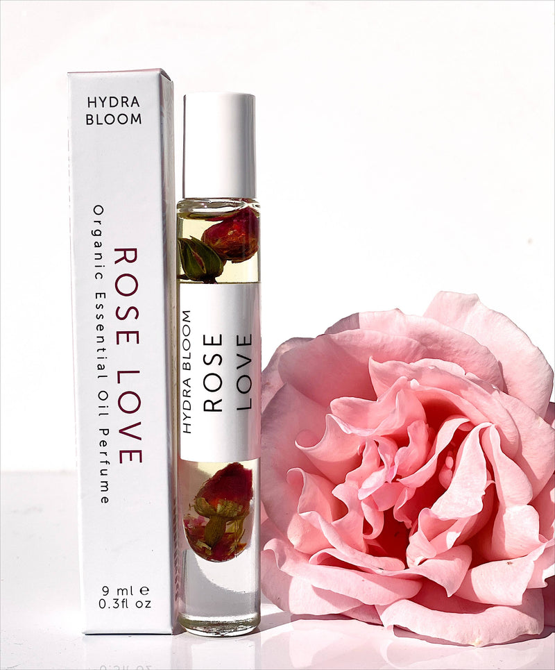 Rose Organic Essential Perfume Roll-on Oil