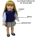18" Doll School Set