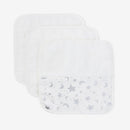 Celestial Organic Baby Washcloth Set