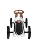 White Ride-on Rider Elegant