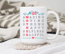 15oz mug, Mother Word Puzzle, Mom Mug