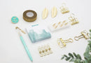 Light Blue Feather Stationary set