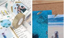 Light Blue Feather Stationary set