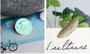 Light Blue Feather Stationary set