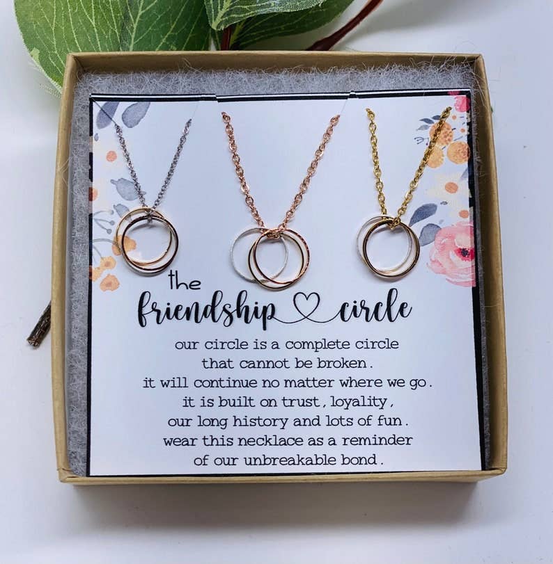 Friendship Necklace for 3