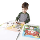 Make-a-Face Crazy Animals Sticker Pad