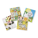 Make-a-Face Crazy Animals Sticker Pad