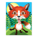 Make-a-Face Crazy Animals Sticker Pad