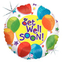 18" Get Well Soon! Balloon