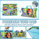 Soft Toy Cars for Baby with Map