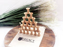 Wood and natural - Wooden Spool Stacking