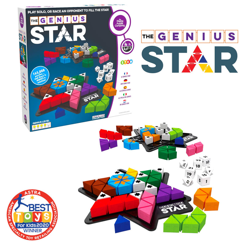Genius Star - Award Winner 165,888 Solution STEM Puzzle Game