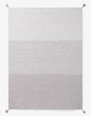 Gray Ombre Tassel Blanket