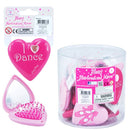 Dance Hairbrush & Mirror Compact Set