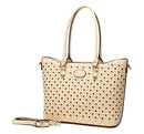 Millionaire Queen Double Layer Crystal Engraved Tote