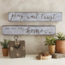 24x4-Tin Plaque-Home