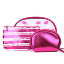 Kisses Cosmetic & Toiletry Bags 3 Piece Gift Set