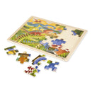 Dinosaur Wooden Jigsaw Puzzle - 24 Pieces
