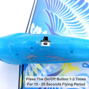 Self Flying eBird- Blue. Electric Flapping Wings Bird Drone