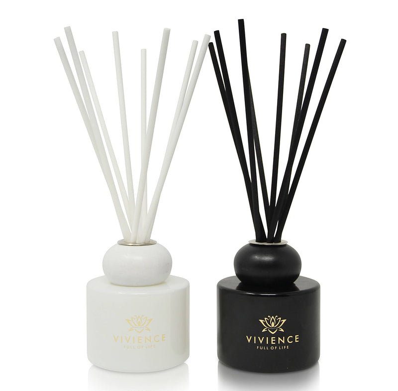 Set of 2 Diffusers - Black, White