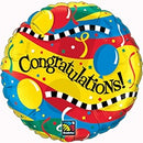 36" Congratulations Balloons & Streamers Balloon