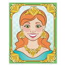 Make-a-Face Sticker Pad - Sparkling Princesses