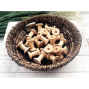 Wood and natural - Wooden Spool Stacking