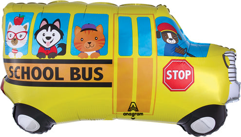 34" School Bus Balloon
