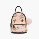 Floral Butterfly Vegan Leather Backpack