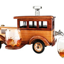 Old Fashioned Car Whiskey Decanter Set