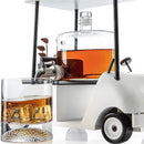 Golf Cart Whiskey Decanter and Glasses Set
