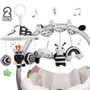 2 Pack Hanging Baby Toys 0-6 Months