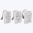 Wood Love/Wedding Tabletop Book Sign