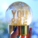 You & Me Snow Globe
