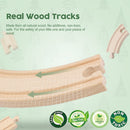 Wooden Track & Train Pack -80 Pcs