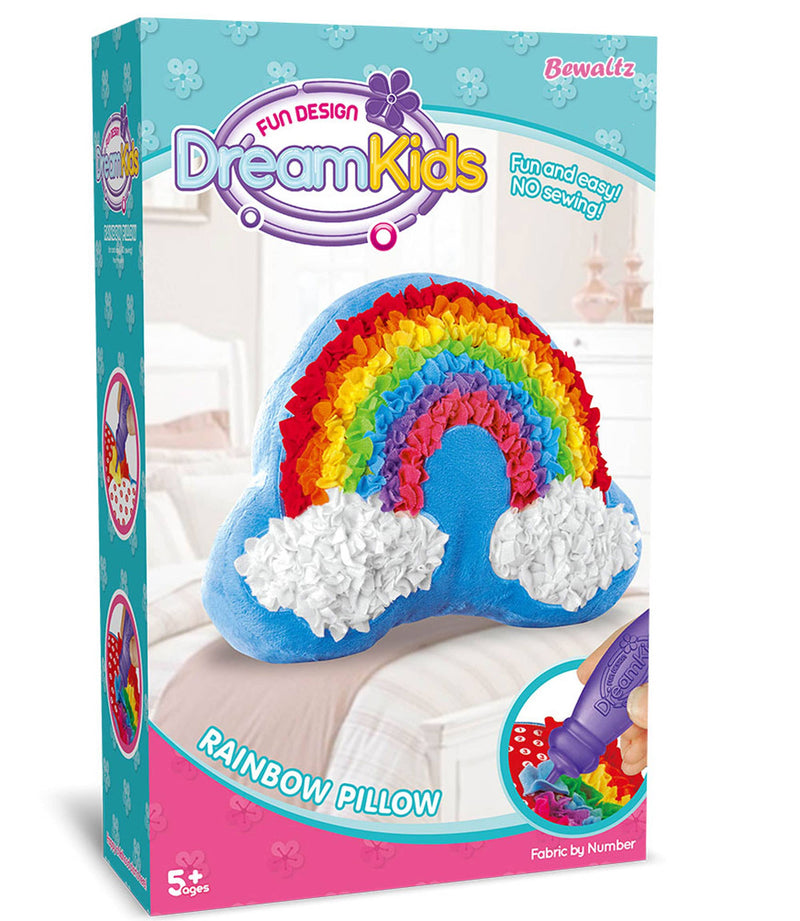 DIY Kids Pillow - Rainbow