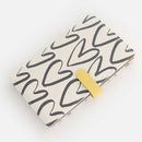 Outline Hearts Travel Wallet