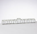 Glass Cubes Menorah