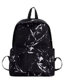 Black & White Marble Bag Pack