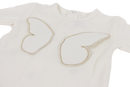 Ivory Butterfly Flutter Layette Set
