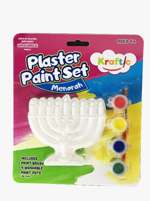 Menorah Plaster Paint Set