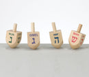 Small Natural Wood Dreidel