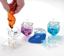 Dreidel Filled with Colored Gel Putty