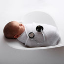 Silver Croc Heart Pacifier Clip