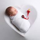 Maroon Croc Hexagon Pacifier Gift Set