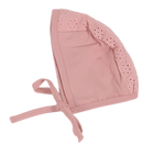 Blush Eyelet Ruffle Layette Set