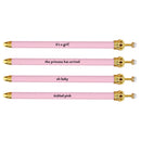 It's A Girl Crown Pen